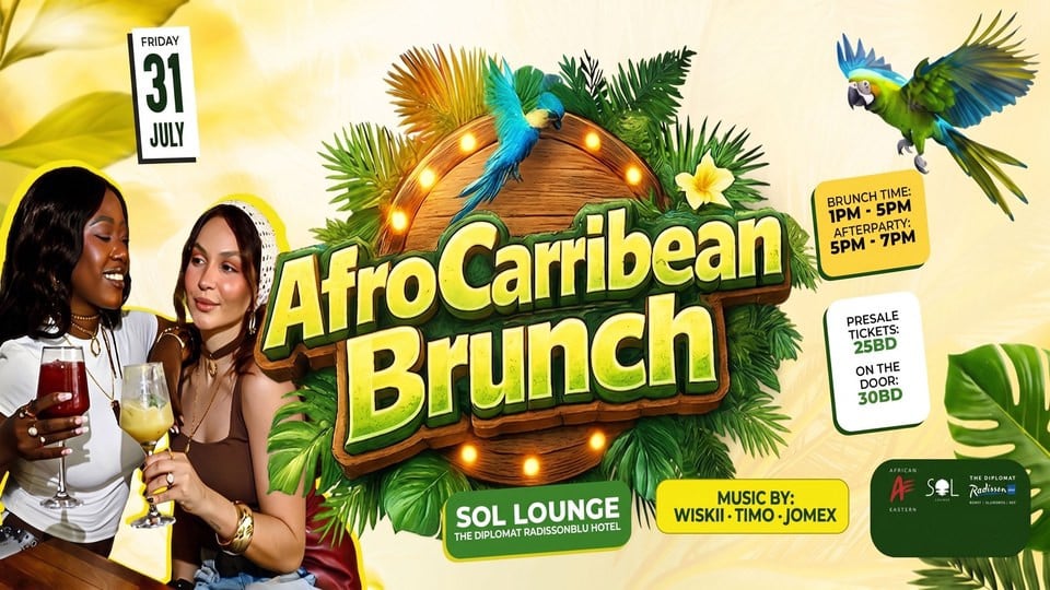Afro Caribbean Brunch at SOL Lounge, The Diplomat Radisson Blu Hotel, Residence & Spa