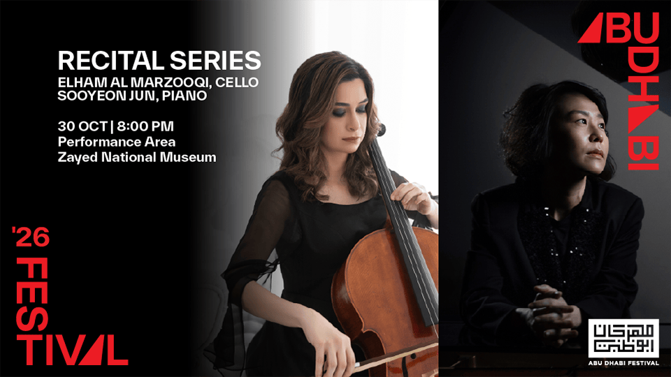 Recital Series: Elham Al Marzooqi & Sooyeon Jun at Abu Dhabi Festival 2026