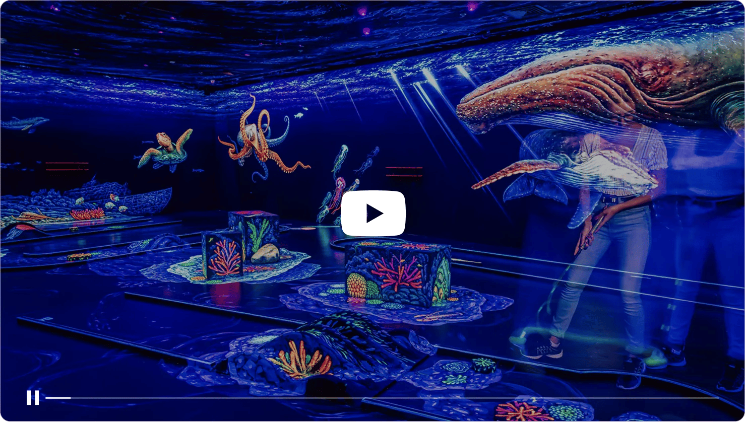 3D Blacklight Minigolf Dubai - United Arab Emirates
